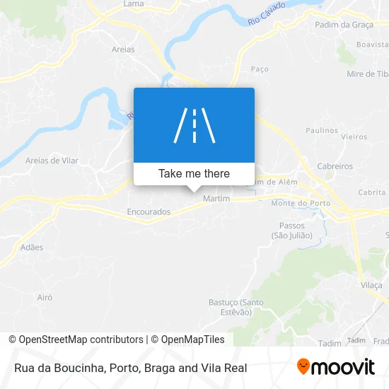 Rua da Boucinha map
