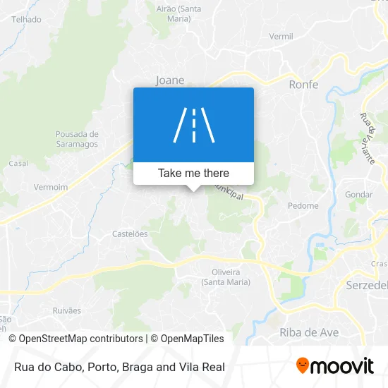 Rua do Cabo map
