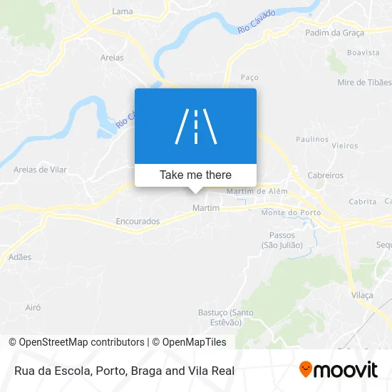 Rua da Escola map