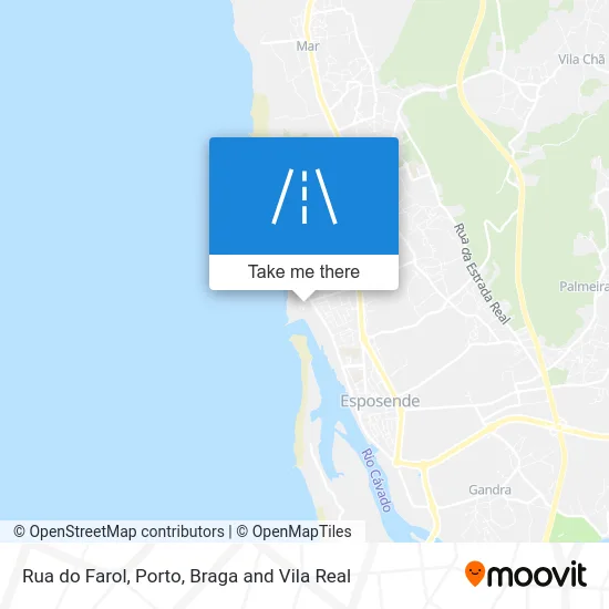 Rua do Farol map