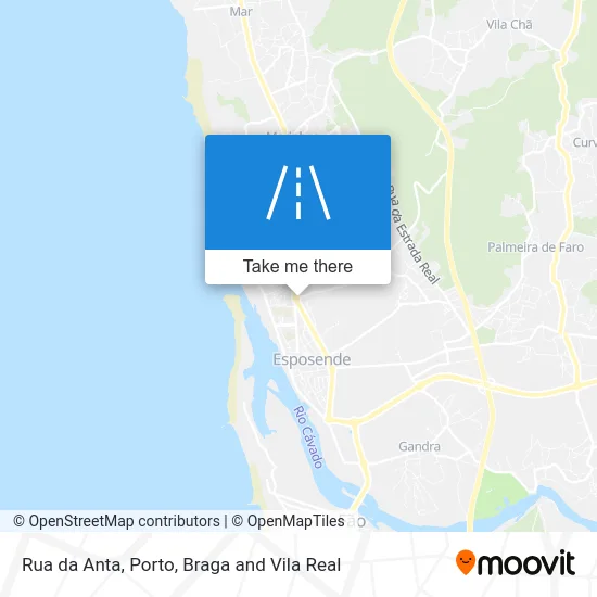 Rua da Anta map