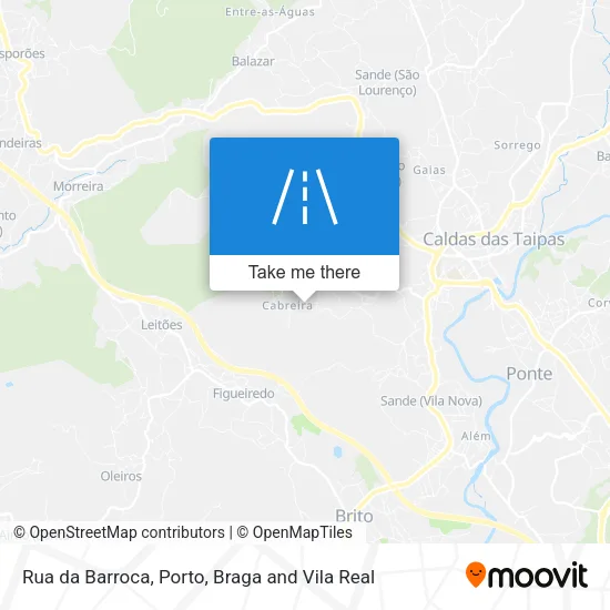 Rua da Barroca map