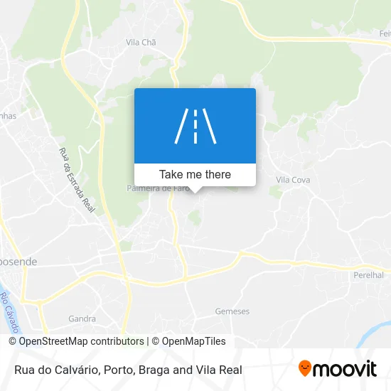 Rua do Calvário map