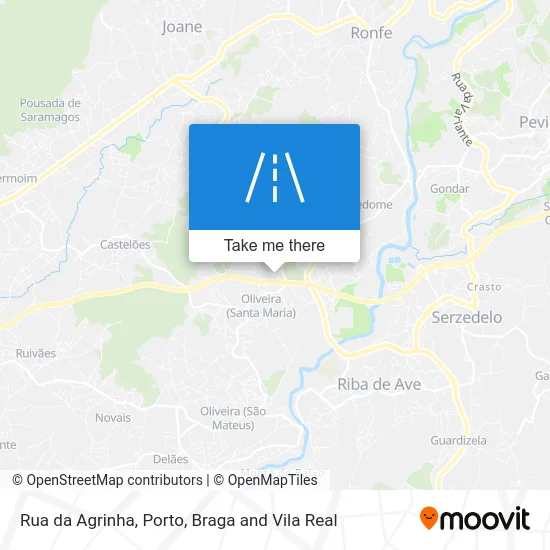 Rua da Agrinha map