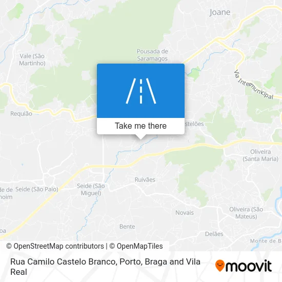 Rua Camilo Castelo Branco map