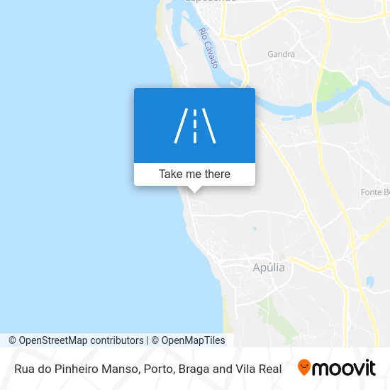 Rua do Pinheiro Manso map