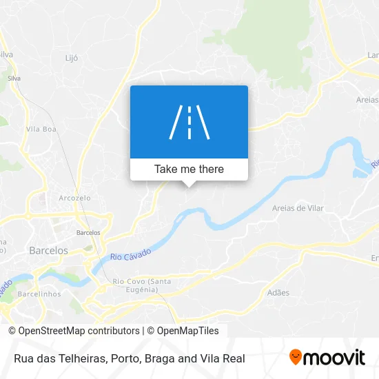 Rua das Telheiras map