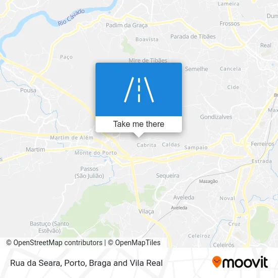 Rua da Seara map