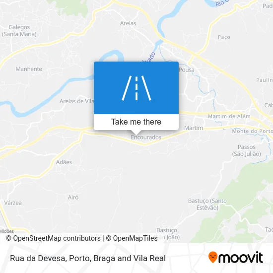 Rua da Devesa map