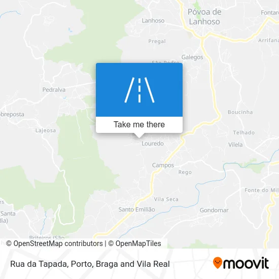 Rua da Tapada map