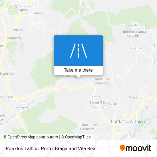Rua dos Talhos map