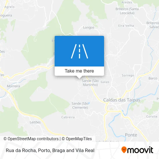 Rua da Rocha map