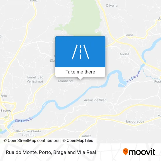 Rua do Monte map