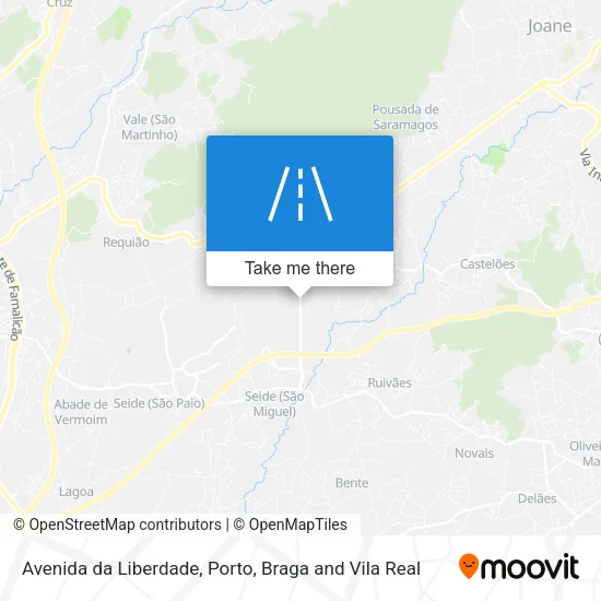 Avenida da Liberdade map