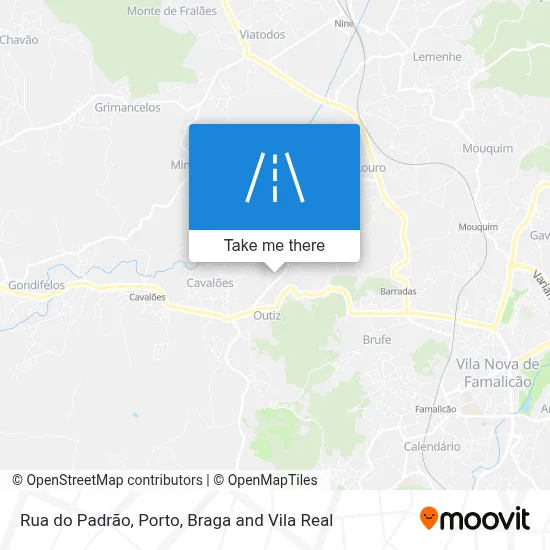Rua do Padrão map