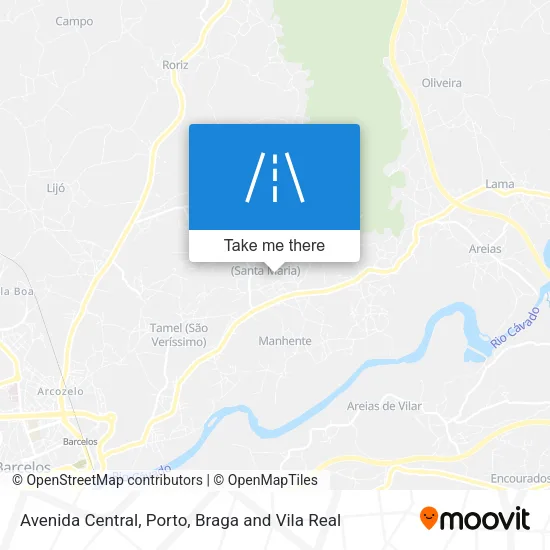 Avenida Central map