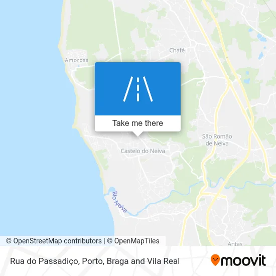 Rua do Passadiço map