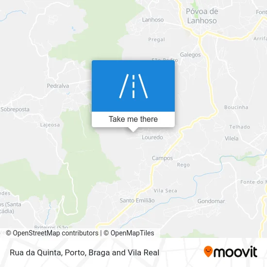 Rua da Quinta map