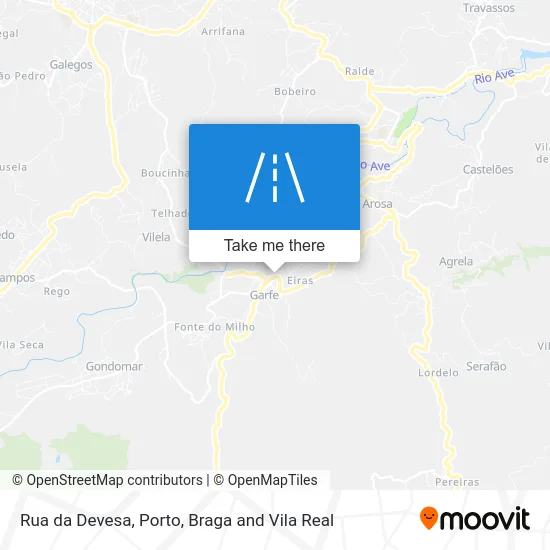 Rua da Devesa map