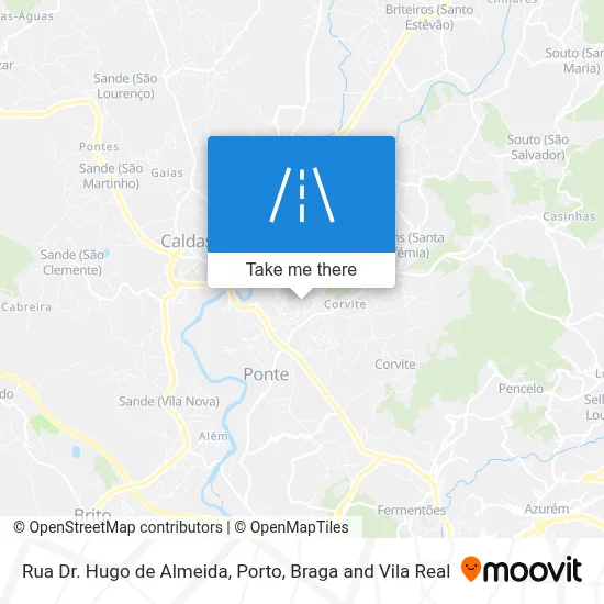 Rua Dr. Hugo de Almeida map