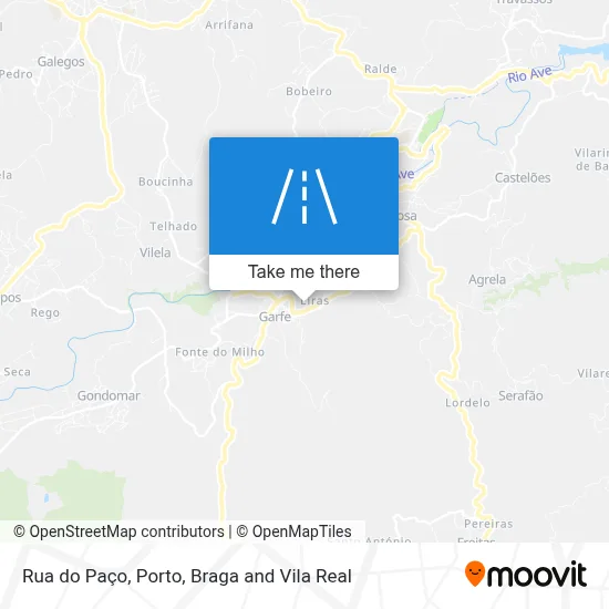Rua do Paço map