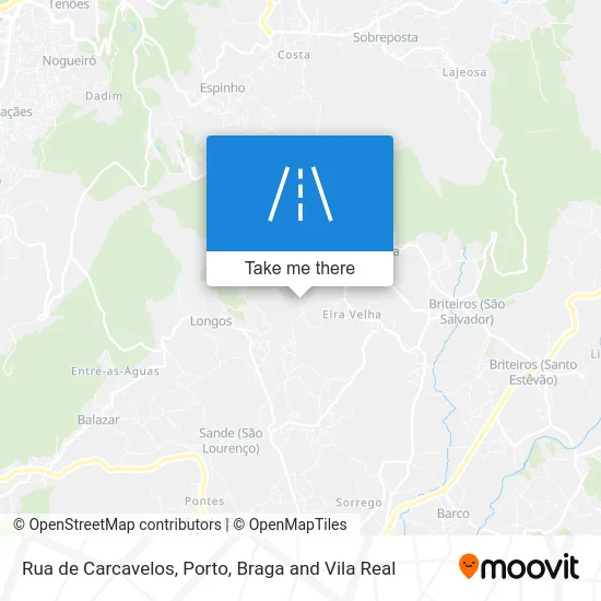 Rua de Carcavelos map