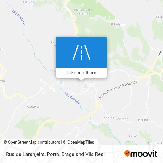 Rua da Laranjeira map