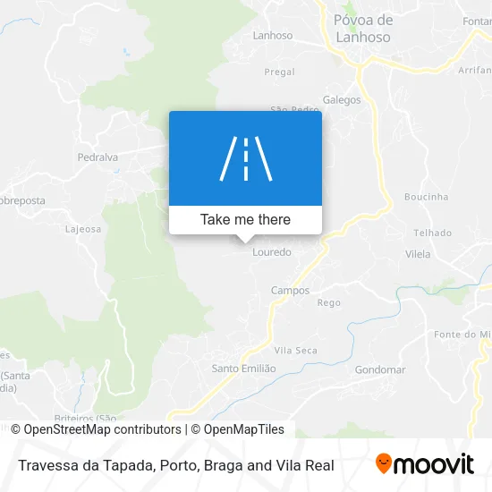 Travessa da Tapada map