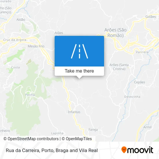 Rua da Carreira map