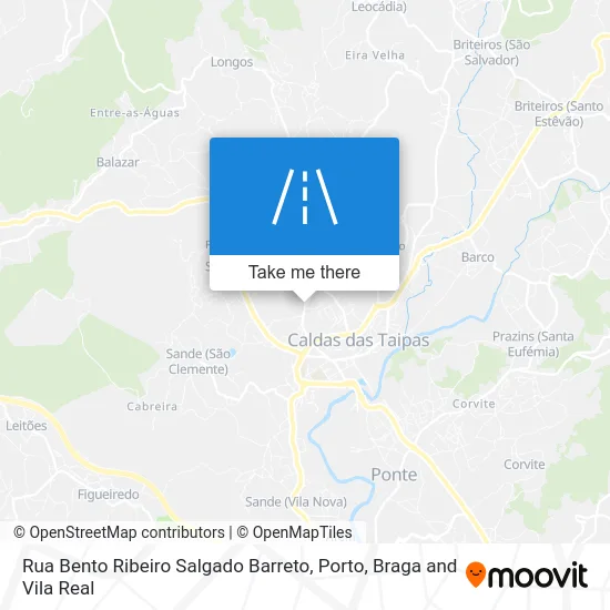 Rua Bento Ribeiro Salgado Barreto map
