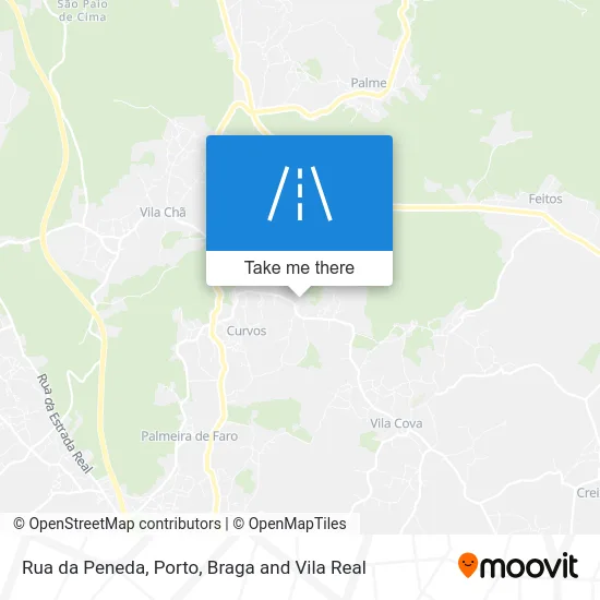Rua da Peneda map