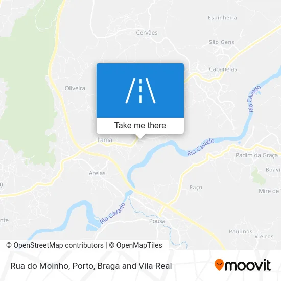 Rua do Moinho map