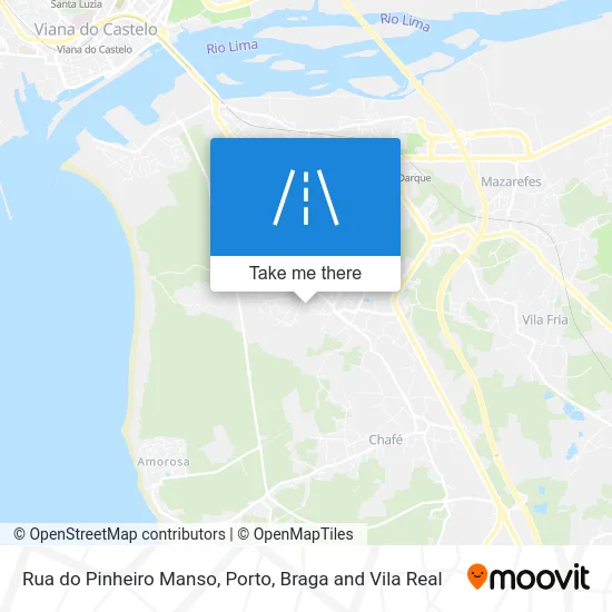 Rua do Pinheiro Manso map