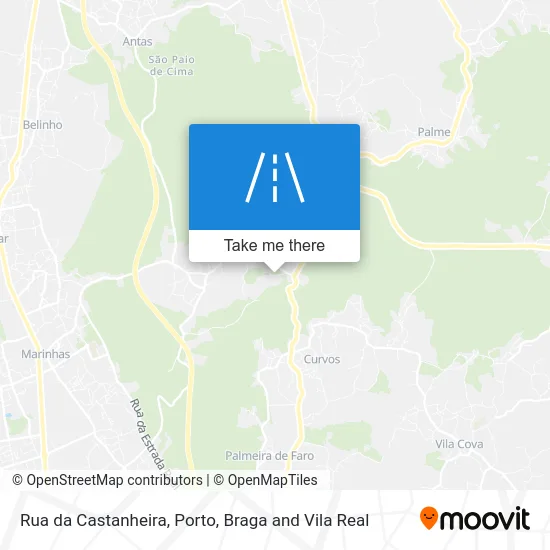 Rua da Castanheira map