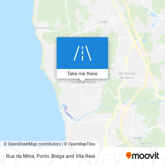 Rua da Mina map
