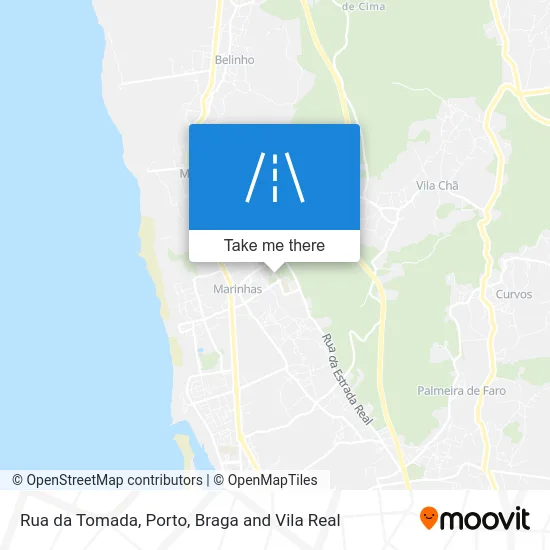 Rua da Tomada map