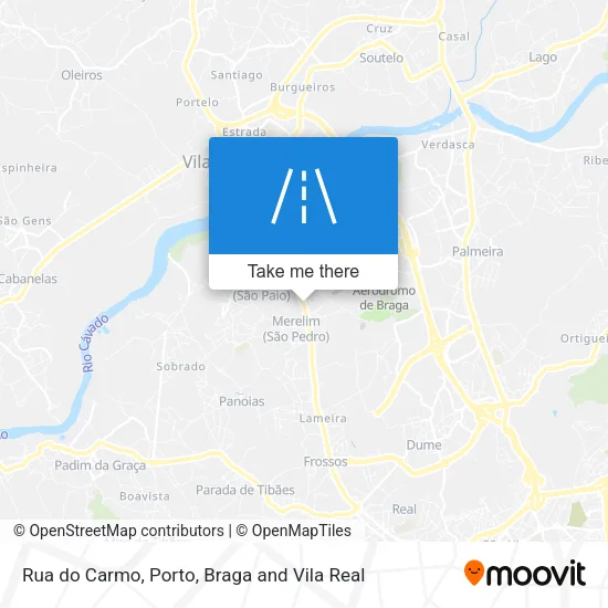 Rua do Carmo map