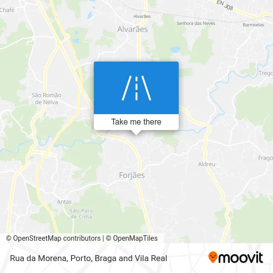 Rua da Morena map