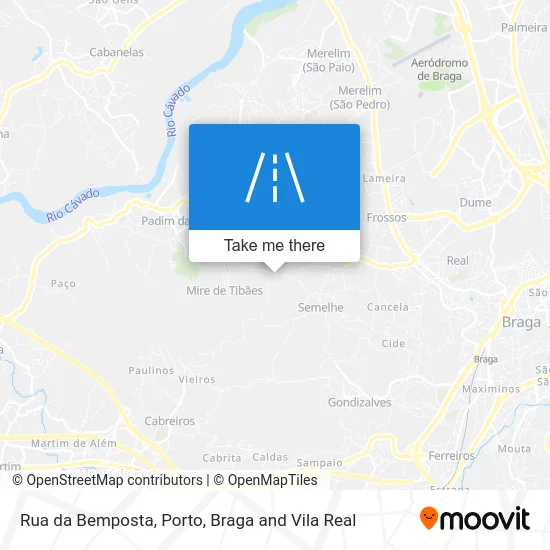 Rua da Bemposta map