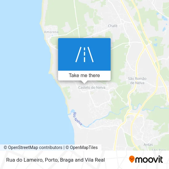 Rua do Lameiro map