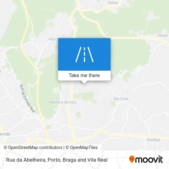 Rua da Abelheira map