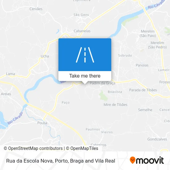Rua da Escola Nova map