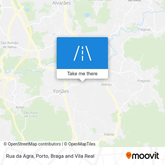 Rua da Agra map