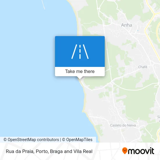Rua da Praia map