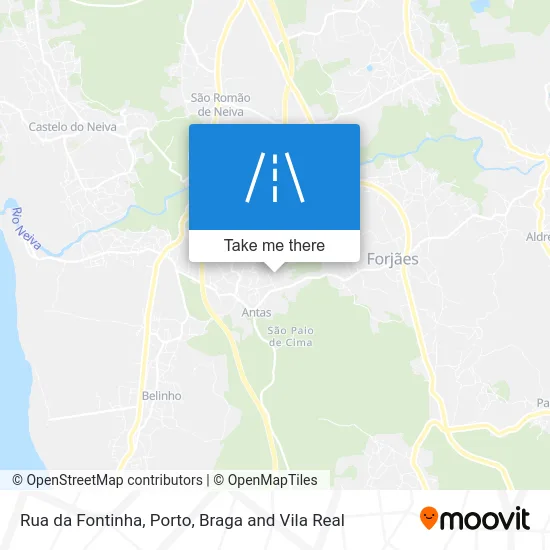 Rua da Fontinha map