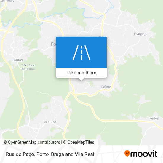 Rua do Paço map