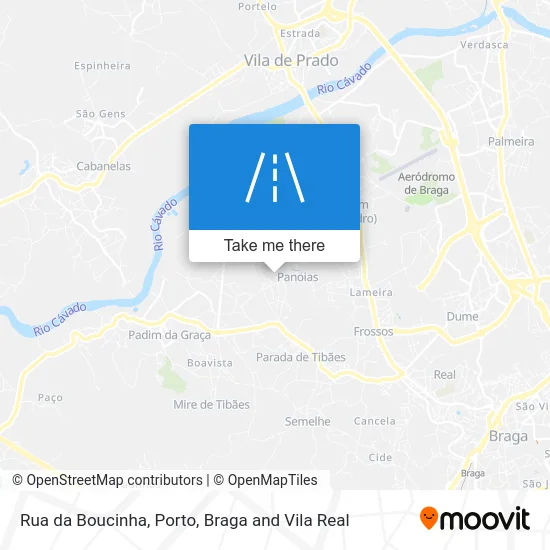Rua da Boucinha map