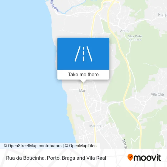 Rua da Boucinha map