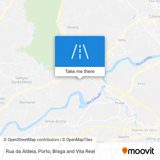 Rua da Aldeia map