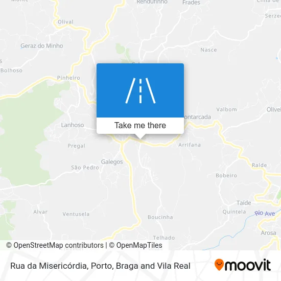 Rua da Misericórdia map